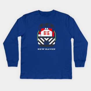 New York, New Haven and Hartford Railroad Kids Long Sleeve T-Shirt